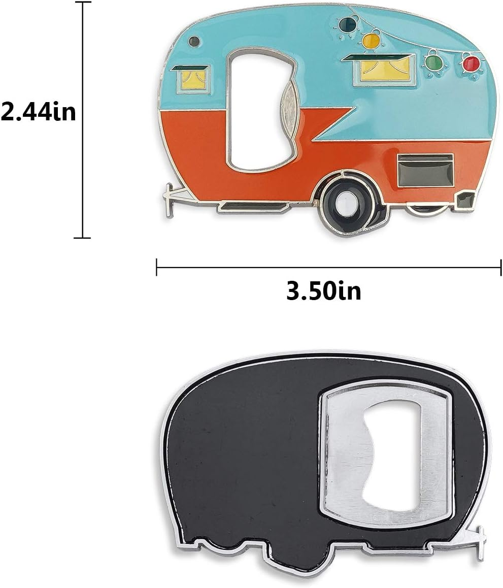 Fridgemate - Bottle Opener Magnetic with Fridge Magnets Sticker