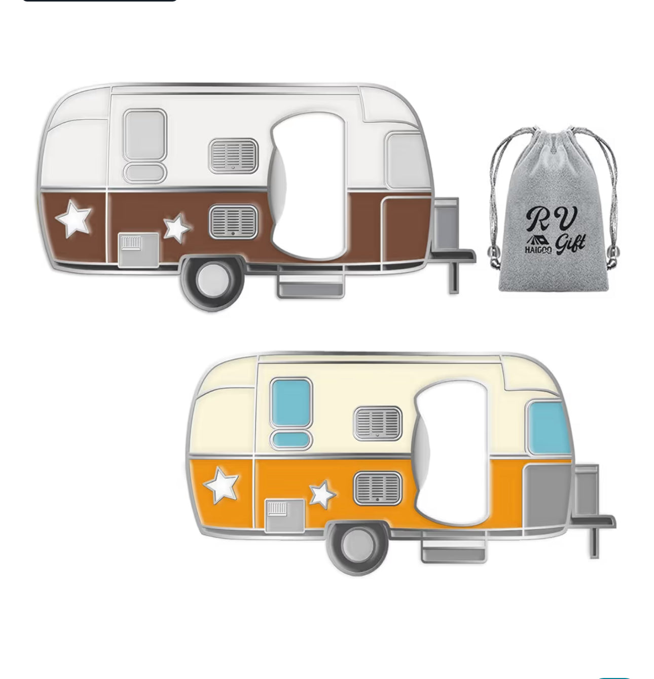 Fridgemate - Bottle Opener Magnetic with Fridge Magnets Sticker