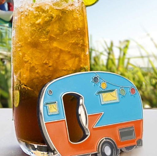 Fridgemate - Bottle Opener Magnetic with Fridge Magnets Sticker